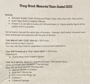 Tracy Brock Memorial Team Sealed 2023